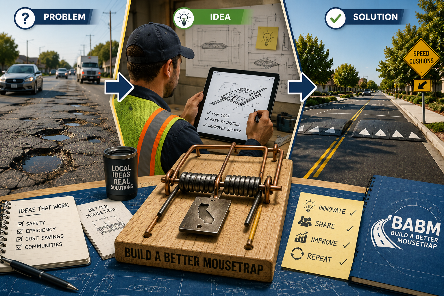 Build a Better Mousetrap innovation graphic